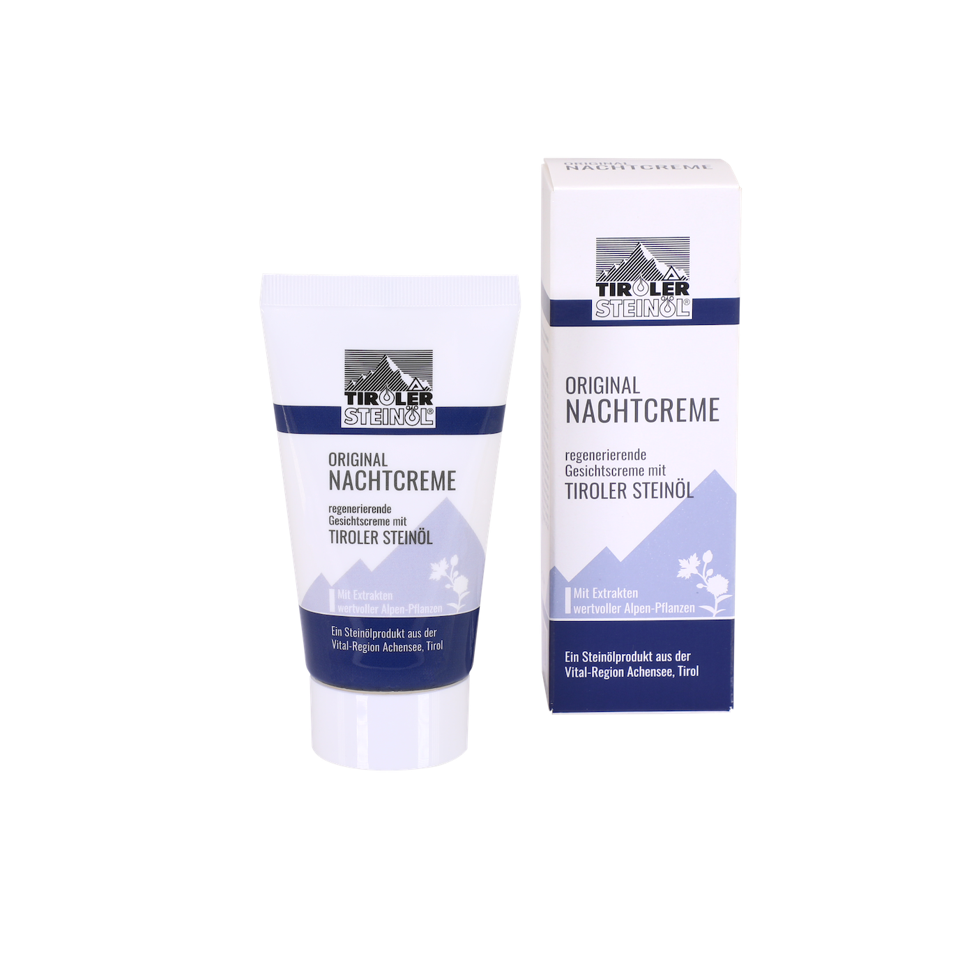 TIROLER STEINÖL Gesichtscreme Set, Tag & Nacht hochwertige nachtcreme mit der wohltuenden und beruhigenden kraft von original tiroler steinoel eignet sich besonders zur pflege trockener, anspruchsvoller und gestresster haut. online kaufen schweiz